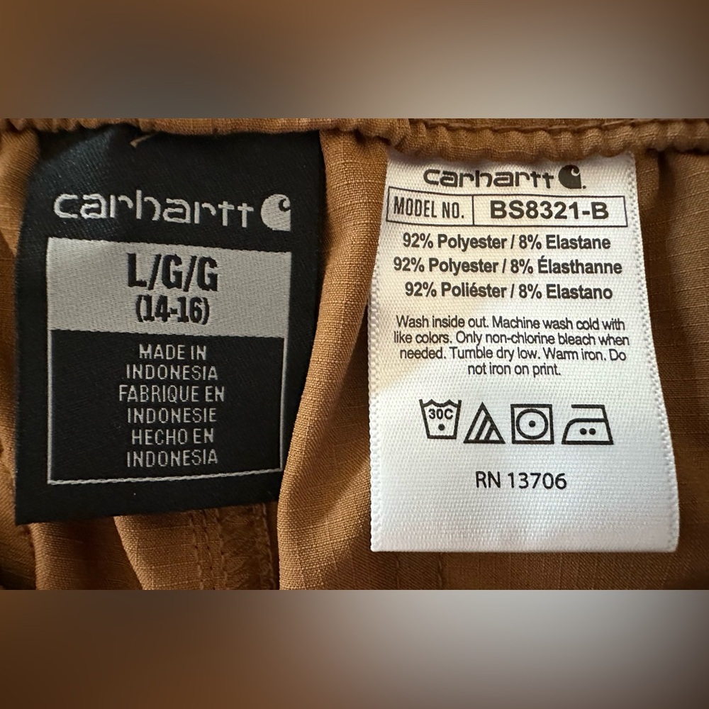 Carhartt Rugged Flex Ripstop Work Short - NWT - Picture 3 of 5